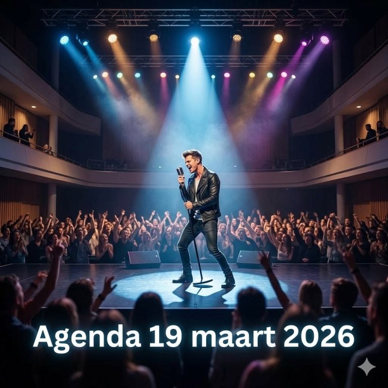 Agenda 19 maart  2026