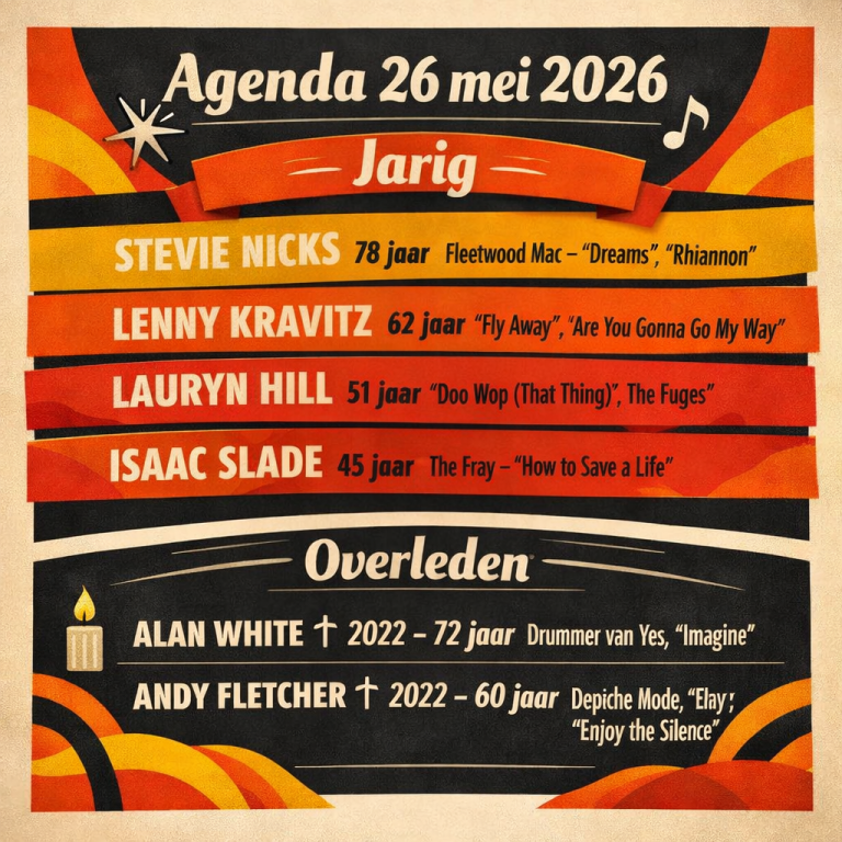 Agenda 26 mei verjaardagen en overleden op deze dag. Agenda 26 mei verjaardagen en overleden op deze dag.