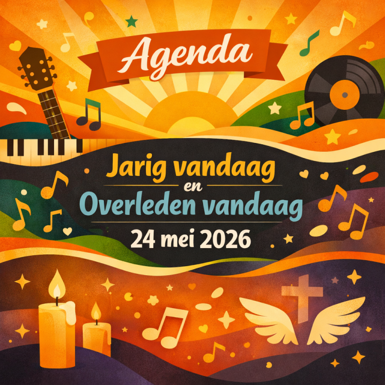 Jarige artiesten en overleden op 24 mei 2029 Jarige artiesten en overleden op 24 mei 2029