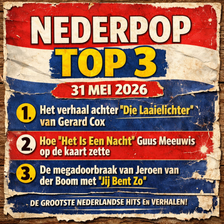 Nederpop Top 3 – 31 mei 2026