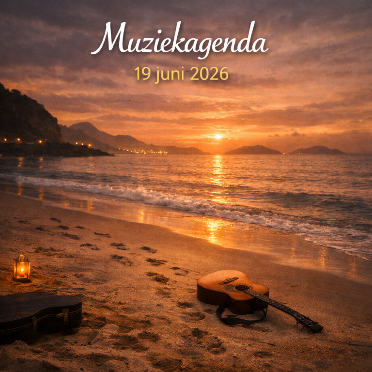 Agenda Popmuziek 19 juni 2026