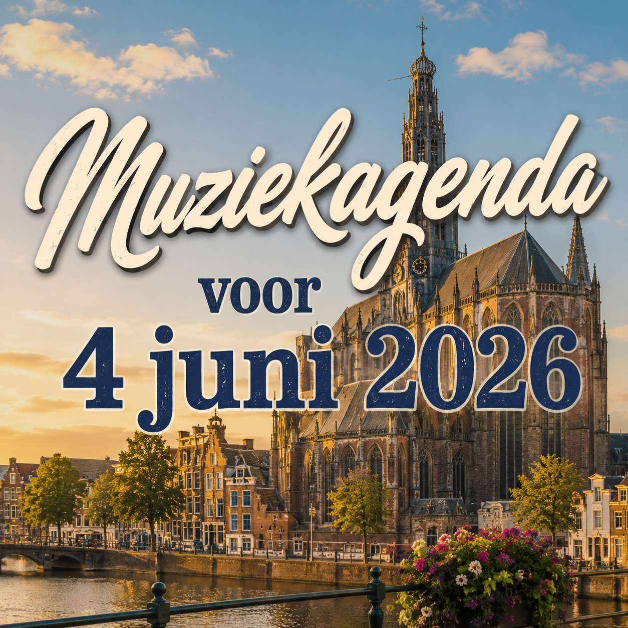 Muziekagenda – 4 juni 2026