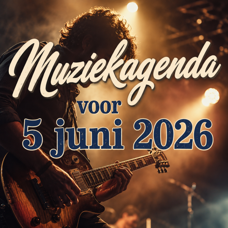 Pop Agenda 5 juni 2026
