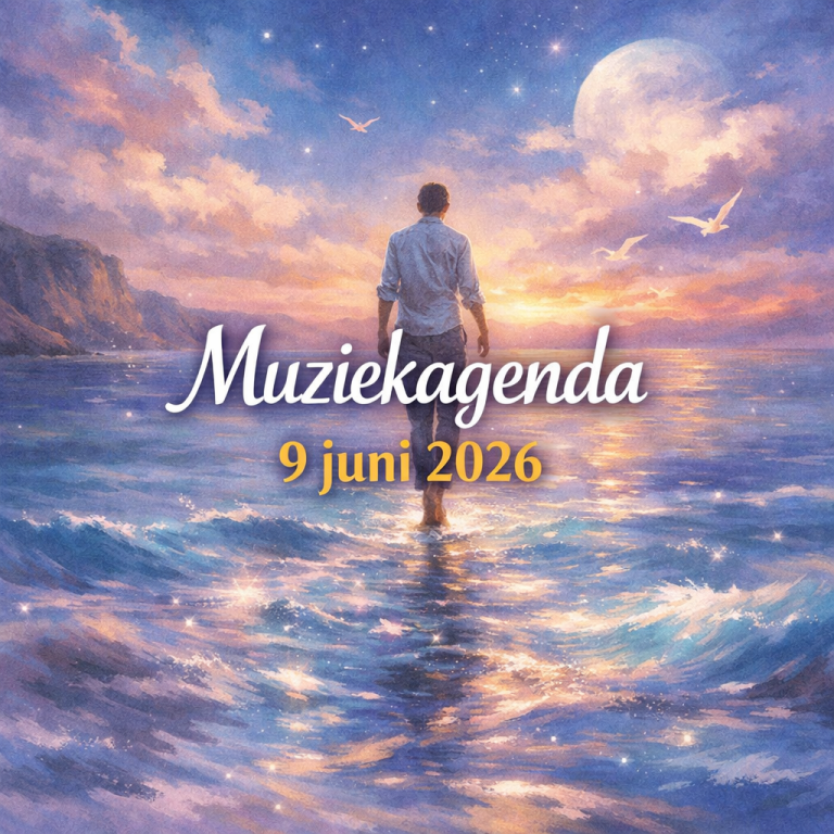 Agenda pop artiesten 9 juni 2026