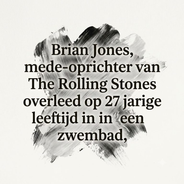 Brian Jones: het genie dat te vroeg verdronk