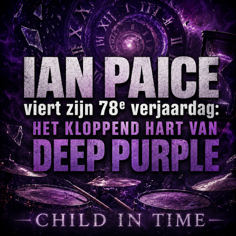 Ian Paice viert zijn 78e verjaardag: het kloppend hart van Deep Purple