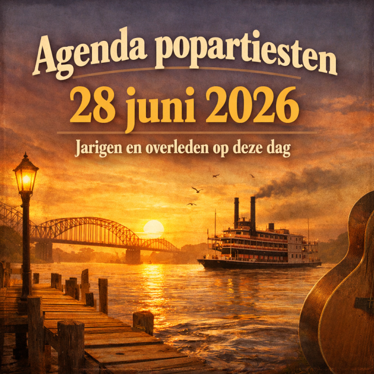 Agenda popartiesten 28 juni 2026 – jarigen en overleden op deze dag