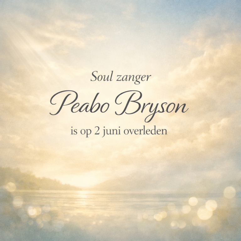 Soul zanger Peabo Bryson is op 2 juni overleden