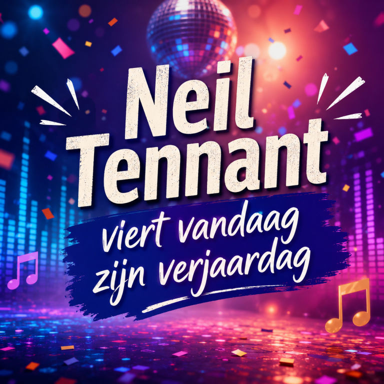 Neil Tennant viert vandaag, op 10 juli zijn verjaardag
