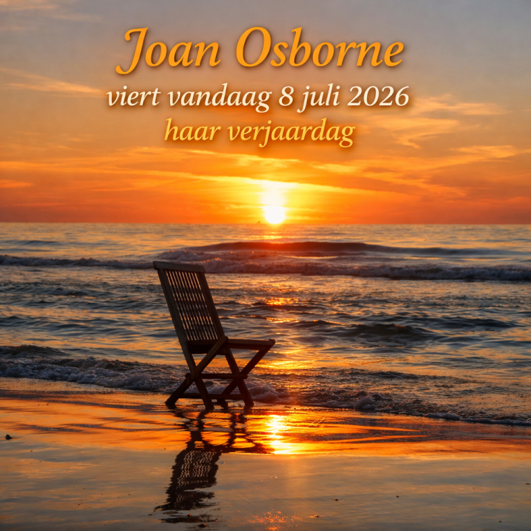 Joan Osborne en haar Nederlandse doorbraak met One of Us