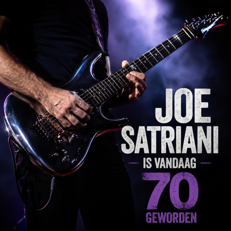 Joe Satriani is vandaag 70 geworden