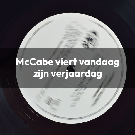Nick McCabe viert vandaag zijn verjaardag