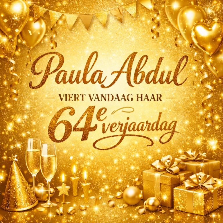 Paula Abdul viert vandaag haar 64e verjaardag