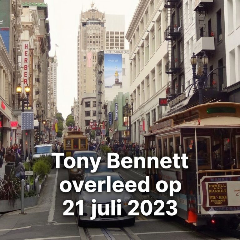 Tony Bennett is overleden