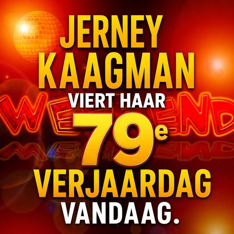 Jerney Kaagman viert haar verjaardag: een eerbetoon aan een Nederlandse muzieklegende
