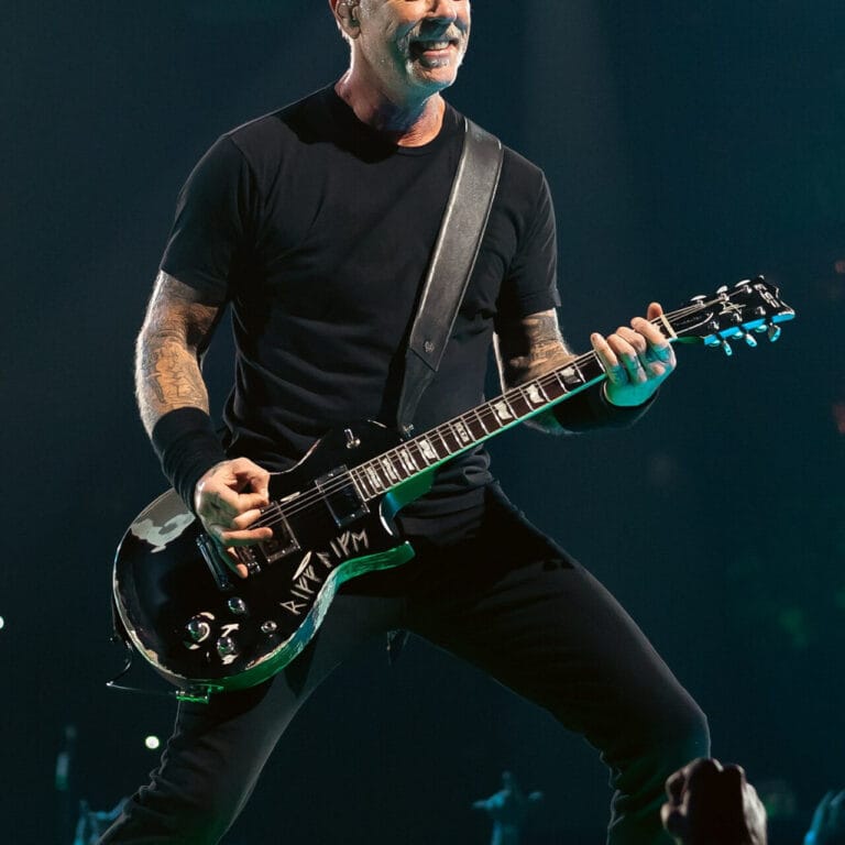 James Hetfield is vandaag jarig