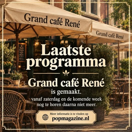 Einde Grand café René inzicht